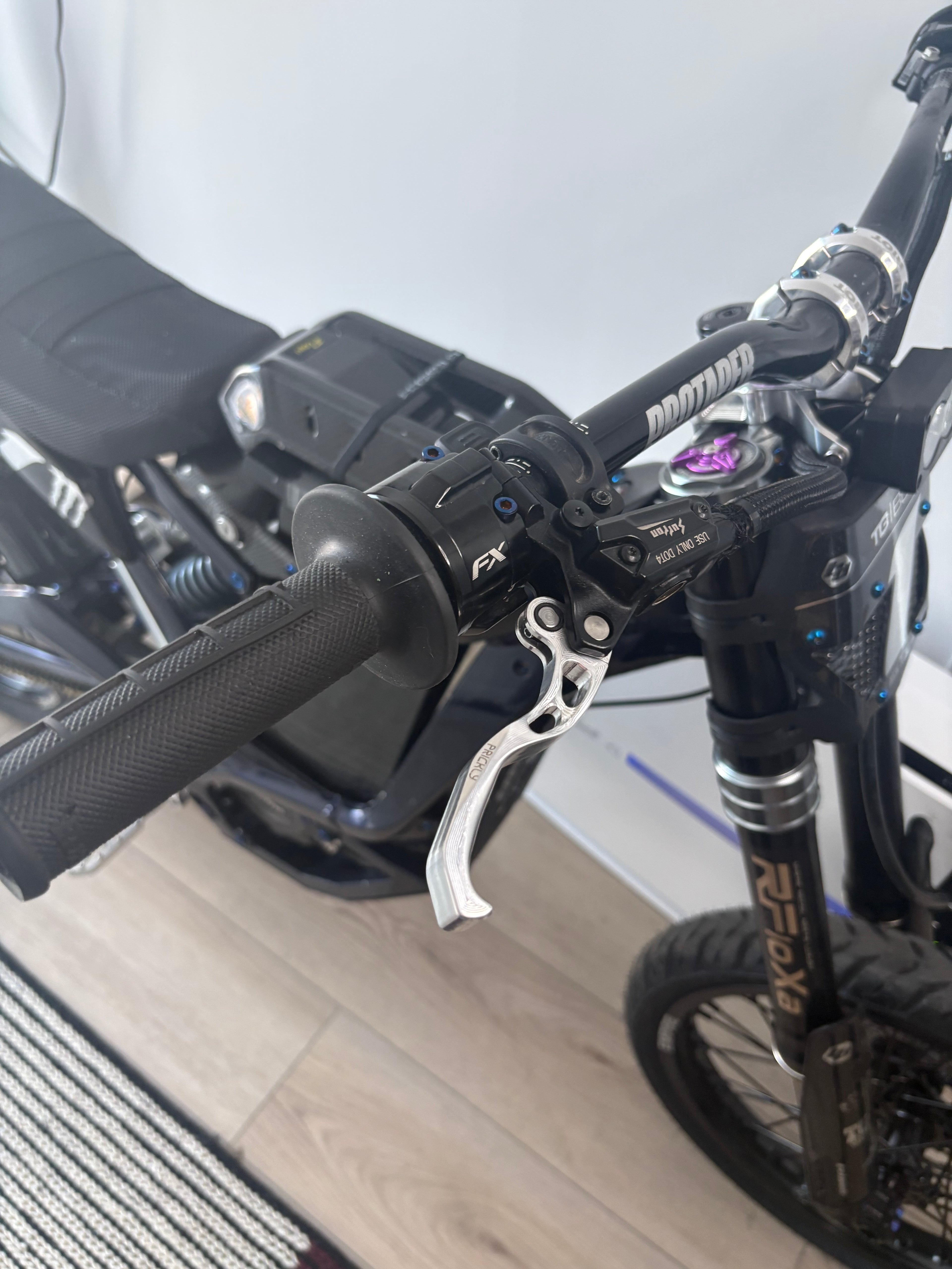 fx throttle titanium bolts
