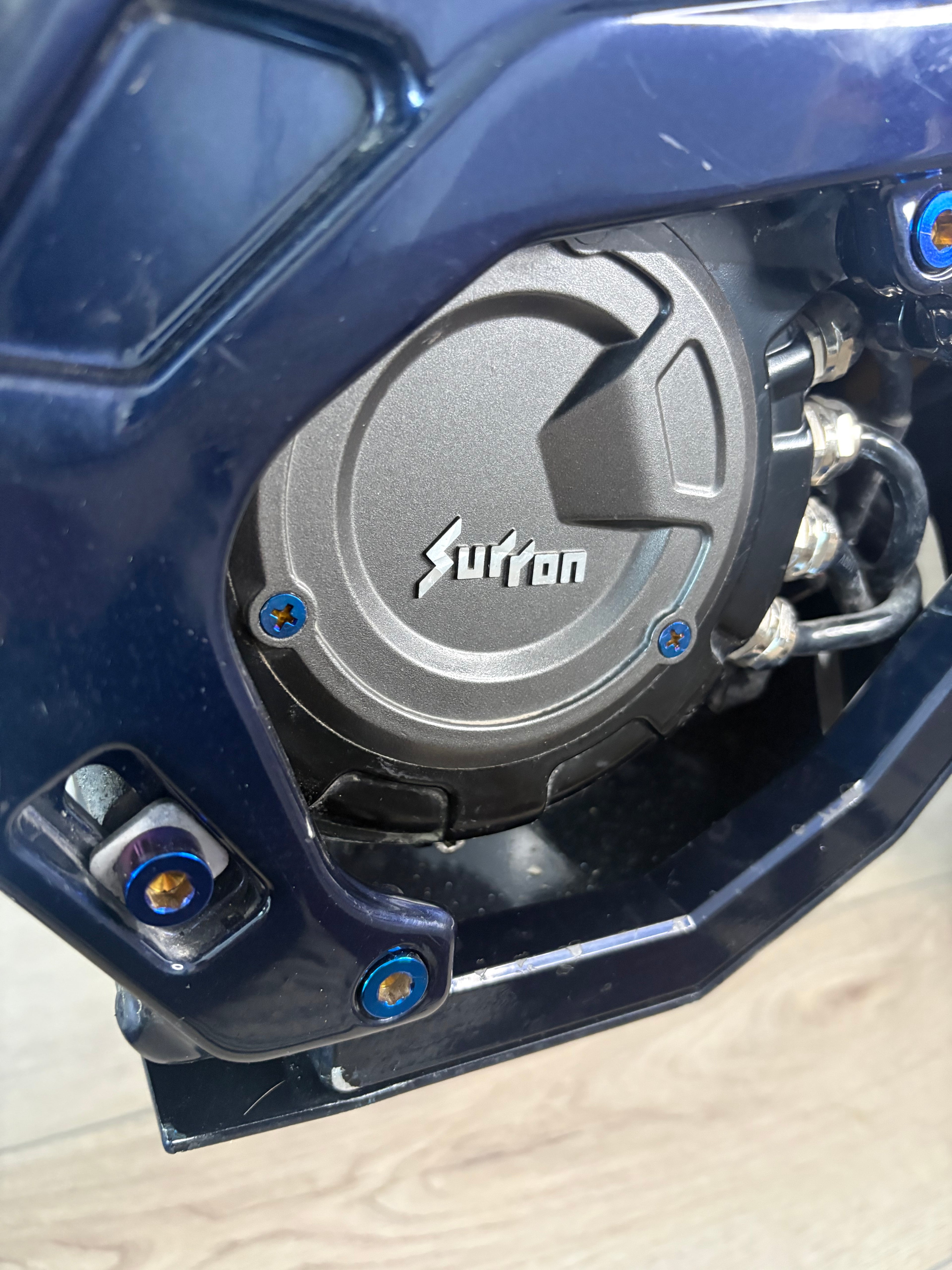 Lbx motor cover titanium bolts